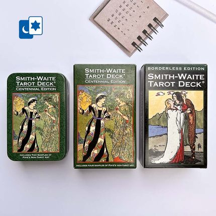原装正版百年伟特塔罗牌 Smith Waite 标准版 铁盒版 无边框版