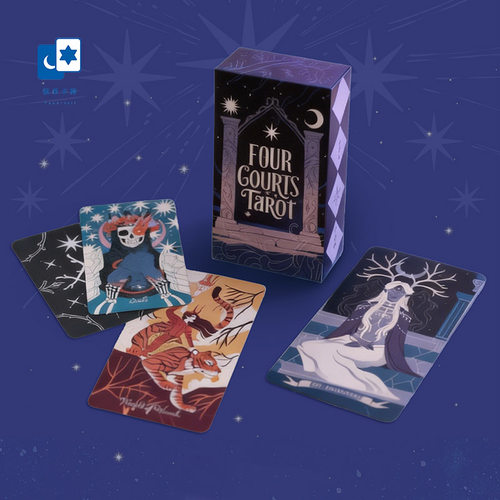 【现货】原创正版四宫廷塔罗牌 Four Courts Tarot泛韦特桌游卡牌