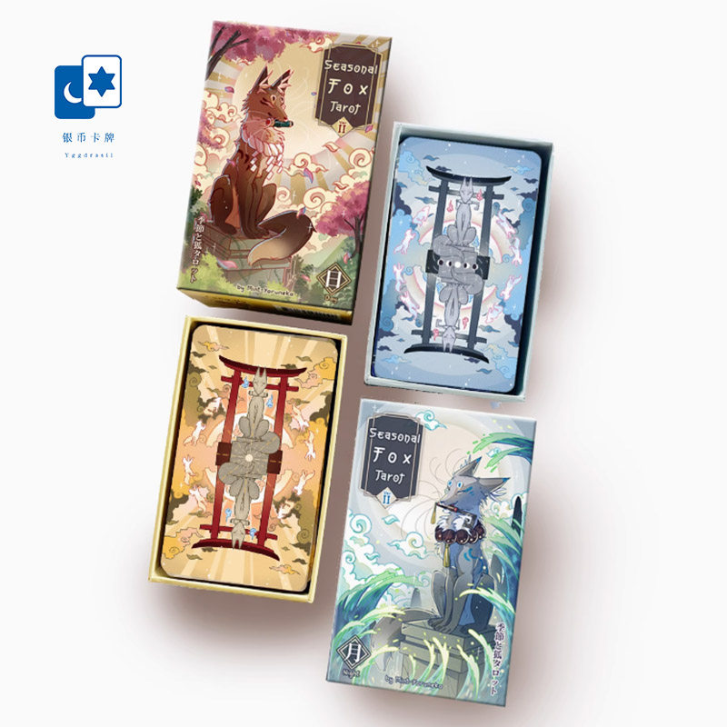 进口正版季节狐狸塔罗牌 Seasonal Fox Tarot 第二版泰国桌游卡牌