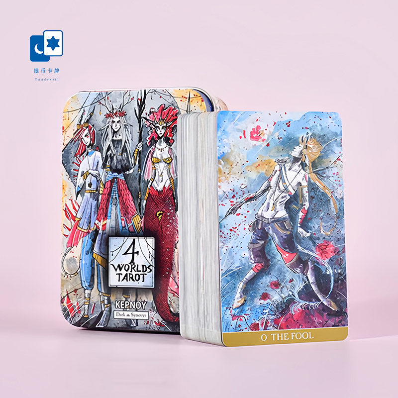 原装正版四界秘仪塔罗牌 四世界4 Worlds Tarot 韦特系卡牌