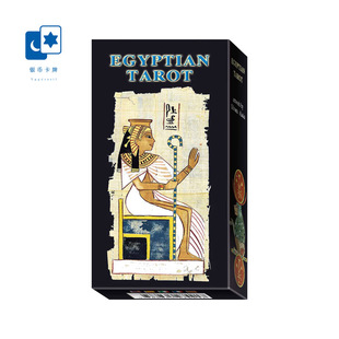 進口正版 Egyptian Tarot 意大利桌游卡牌 埃及人塔羅牌