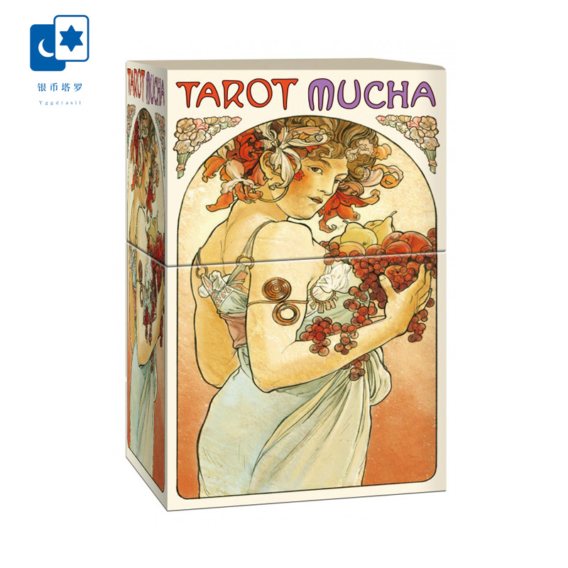 进口正版穆夏之梦塔罗牌 Mucha Tarot 意大利进口桌游卡牌 模玩/动漫/周边/娃圈三坑/桌游 桌游卡牌 原图主图