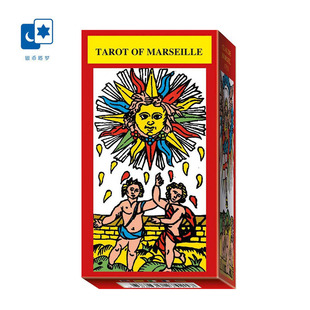 进口正版 传统马赛塔罗牌1751版 Tarot 意大利桌游 Marseille