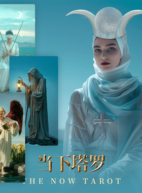 原装正版 当下塔罗牌 THE NOW TAROT 动态AR卡牌 黑芯纸桌游卡牌