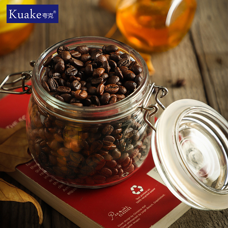 咖啡豆保存罐咖啡粉收纳罐空瓶子