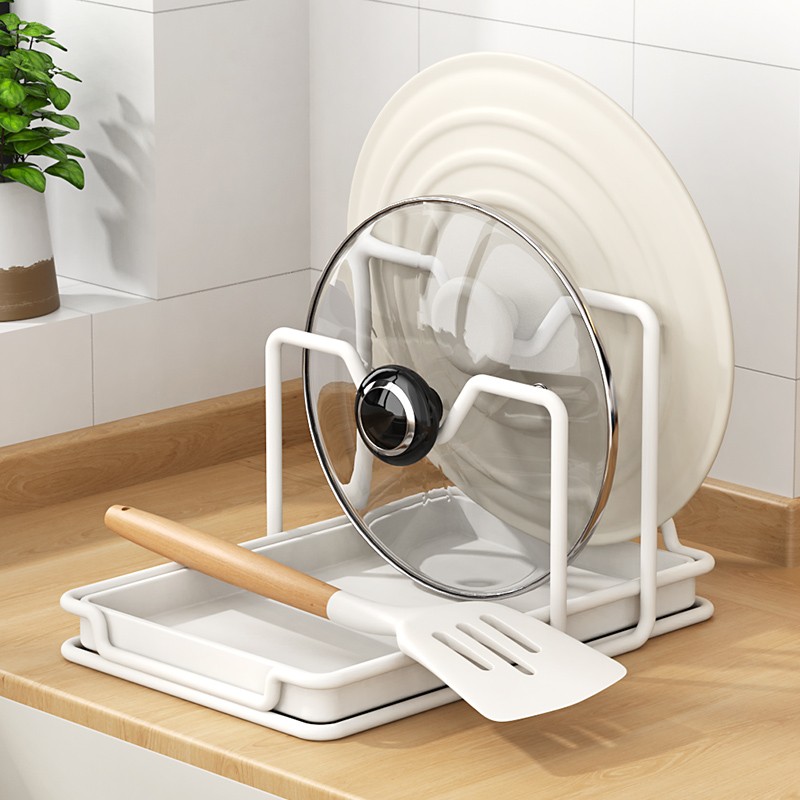 厨房置物架锅盖收纳架