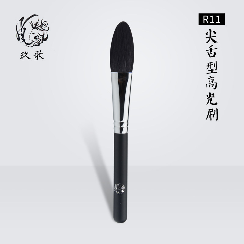 玖歌化妆刷 若婵系列 细光峰羊毛 尖舌型高光刷 R-11