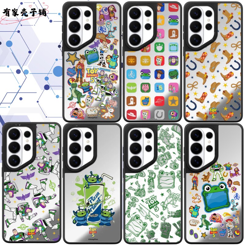 玩具总动员5三星手机壳镜面盖