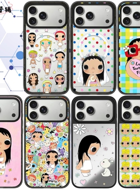 新款yuy玉系列手机壳Magsafe亚克力磁吸适用于苹果iphone17promax/17Pro/16/15防摔保护壳卡通可爱ins风个性