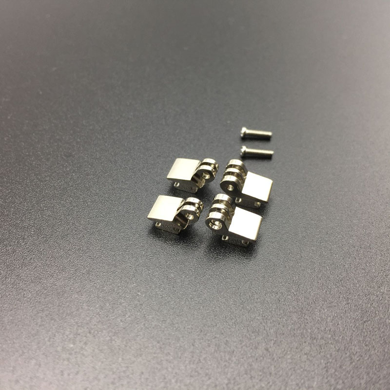 眼镜框铰链板材钉铰tr90镜腿配件5.0 3 2直角玳瑁龟壳木腿合页