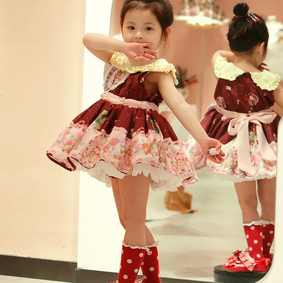 粗腿女童蓬蓬裙春夏新款
