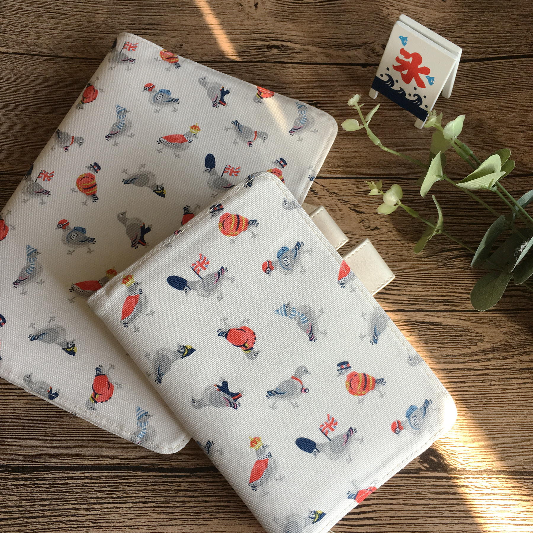 小鸽子卡通学生记事本手帐书皮