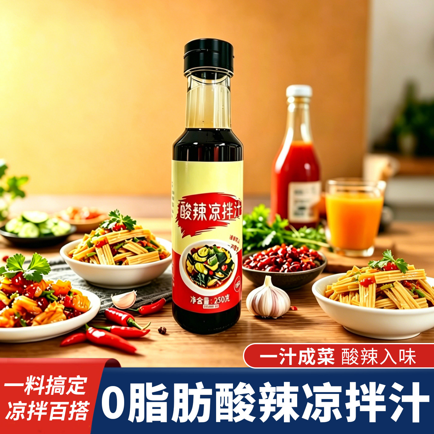 凉拌菜专用调料汁凉拌汁0脂肪