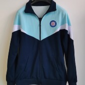 广州市轻工职业学校校服纯棉短袖 上衣春秋外套棉服工服套装