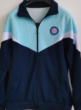 广州市轻工职业学校校服纯棉短袖上衣春秋外套棉服工服套装