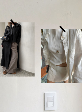 ins风韩系服装店模特摆拍海报纸装饰画拍照道具简约装饰画报布置