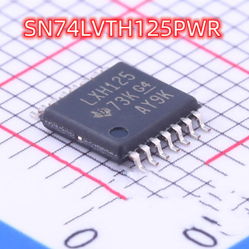 SN74LVTH125PWR封装TSSOP14丝印LXH125全新原装TI 缓冲器收发器IC