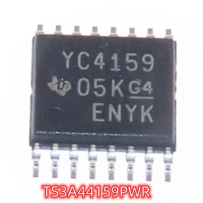 全新 TS3A44159PWR 丝印YC4159 TSSOP-16模拟开关多路复用器芯片