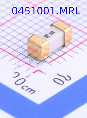 0451001.MRL 快断 1808 15A 65V 200% 全新原装力特 贴片式保险丝