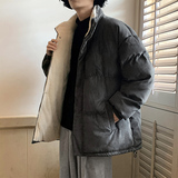 灯芯绒棉服男冬季加厚羊羔毛棉衣外套777P110控148，男装棉衣，电商A309