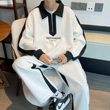 秋季休闲运动套装男潮牌卫衣裤子两件套A369P100控138，男装休闲套装，电商A309