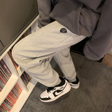 秋冬羊羔毛保暖裤子男加绒加厚运动束脚卫裤A329P55，男装休闲裤，电商A309