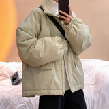 主推大货~冬季防风加厚棉服外套男宽松立领工装棉衣101P128控168，男装棉衣，电商A309