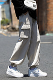 秋季百搭休闲裤男潮牌工装裤日系cityboy束脚裤A367P65控88，男装休闲裤，电商A309