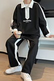 主推款~秋季卫衣套装男潮牌两件套帅气一整套衣服A369P100控138，男装卫衣，电商A309