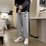 2021百搭宽松直筒休闲束脚裤男士运动卫裤K209P35，男装休闲裤，电商A309