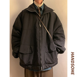 大货1万入仓！主推美式工装机能棉服男防风棉衣外套101P128控168，男装棉衣，电商A309