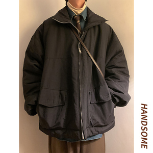 大货1万入仓！主推美式工装机能棉服男防风棉衣外套 101P128控168图片