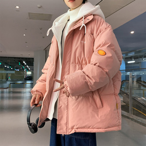 大货5万已入仓 S-4XL  男士假两件加厚棉衣外套  2199P105 控138图片