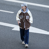 主推~cityboy秋冬加厚奥利绒外套男女潮牌刺绣棒球服999P108，男装夹克，电商A309