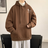 重磅420克加绒加厚连帽卫衣A385P60控88，男装卫衣，电商A309