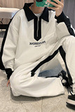 秋季休闲运动套装男潮牌卫衣裤子两件套A369P100控138，男装休闲套装，电商A309