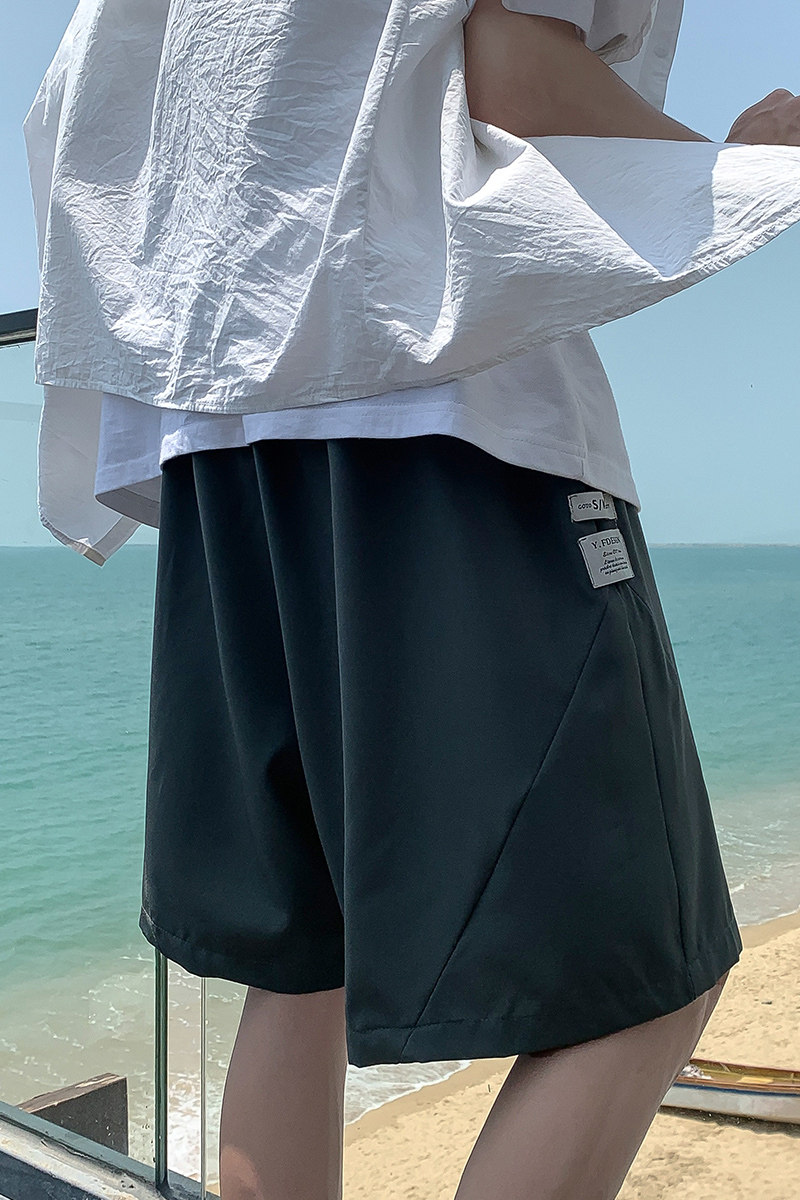 夏季冰丝短裤男潮牌宽松薄款五分裤A197P25,男装休闲裤,电商A309
