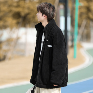 冬季新款羊羔毛加厚棉衣外套情侣装保暖棉服 102P110 控148图片