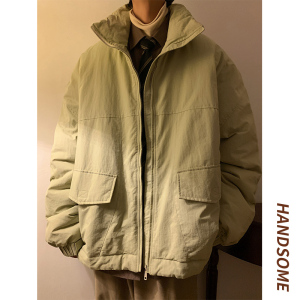 主推！冬季工装棉服男防风加厚保暖棉衣外套 101P128 控168图片