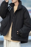 主推立领棉服宽松运动短款加厚防风保暖棉衣外套101P128控168，男装棉衣，电商A309