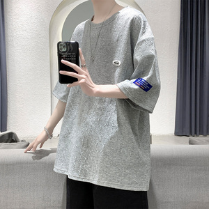 数据已出~ 主推操作 夏季Oversize潮牌情侣短袖 T10P35 控48图片