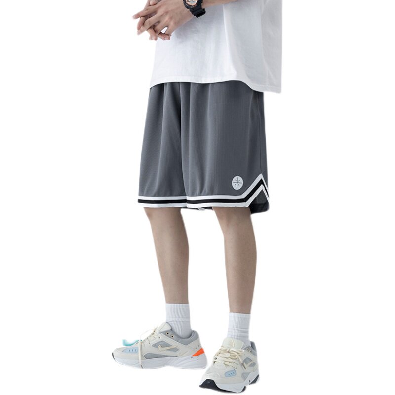 克莱因蓝运动短裤男士宽松网眼篮球五分裤A220P25控39,男装休闲裤,电商A309