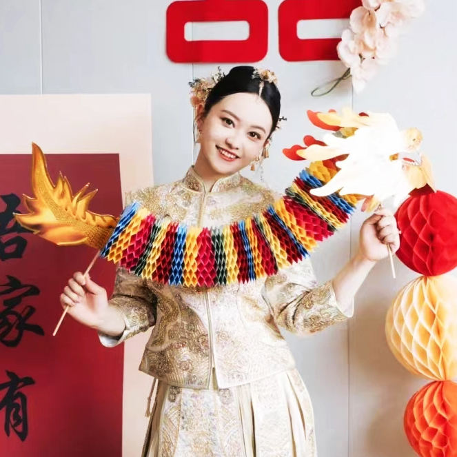 接亲拍照道具婚房装饰