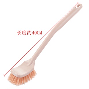 顺美厕所清洁刷子长柄开绒硬毛马桶刷卫生间地面弯头塑料马桶刷