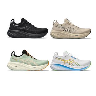 ASICS亚瑟士男鞋nimbus26跑鞋男gel减震跑步鞋n27黑武士运动鞋潮