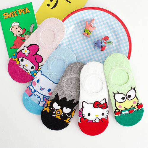 新春夏韩版可爱卡通猫青蛙小狗