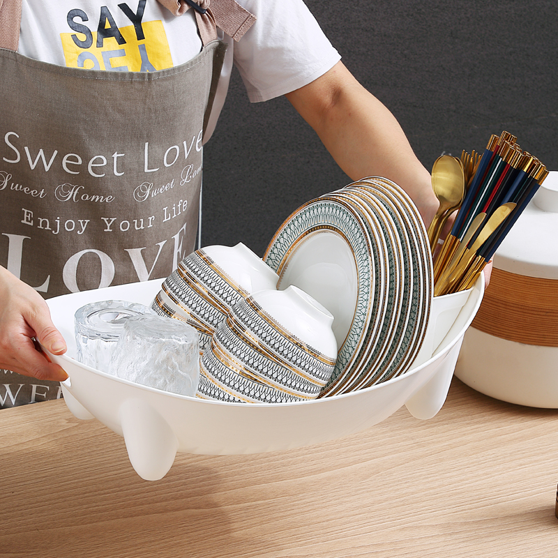 家用厨房碗柜沥水碗架收纳碗盆子