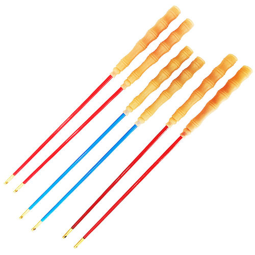 双头空竹杆小摇舲斜孔竹节牛筋