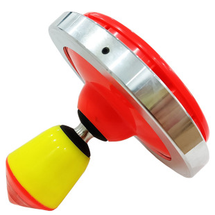 气囊飞碟七轴单头空竹舞福二代钢圈金凤舞II型单向旋转高手抖健身