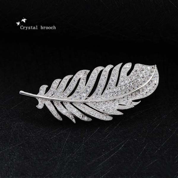 Broche femme en Zircon diamant - Ref 1174881 Image 3